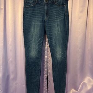 Old Navy Women's Deep Blue Skinny Jeans